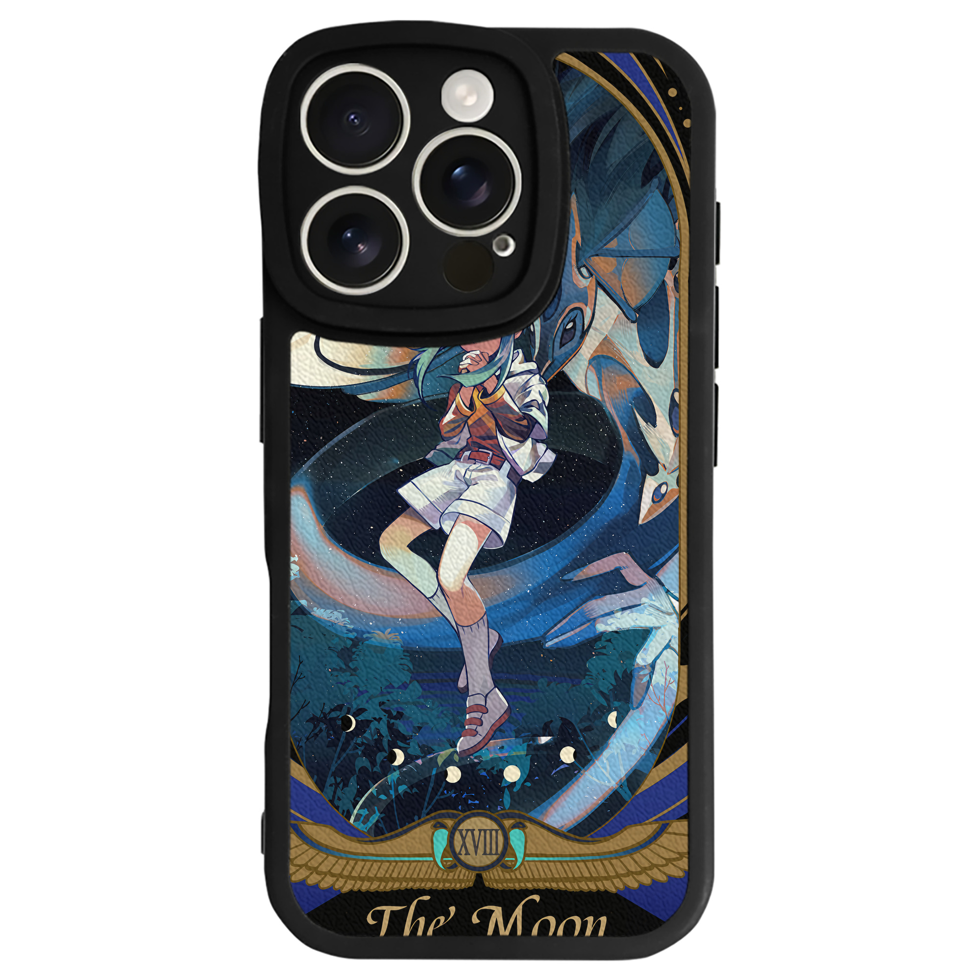 （画像用） 遊☆戯☆王 Yu-Gi-Oh! 【iPhone 16シリーズ対応】シリコンスマホケース（レザー調） 材質：シリコン